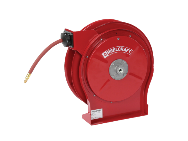 5650OLP - 3/8"X50' Air/Water Spring Reel with Hose