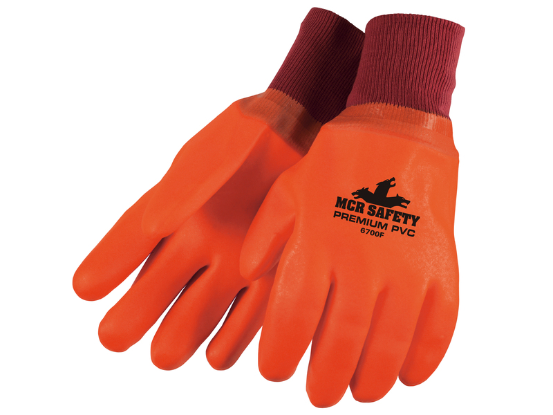 ORANGE RUBBER GLOVES