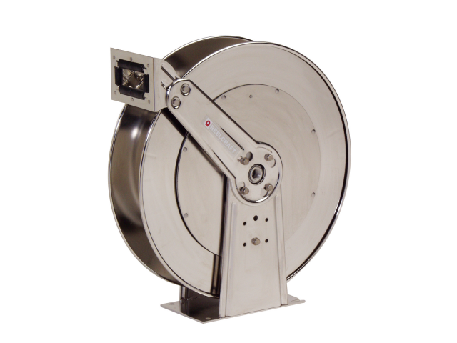 D83000OLS - S3/4X75' Air/Water SS Spring Reel-No Hose