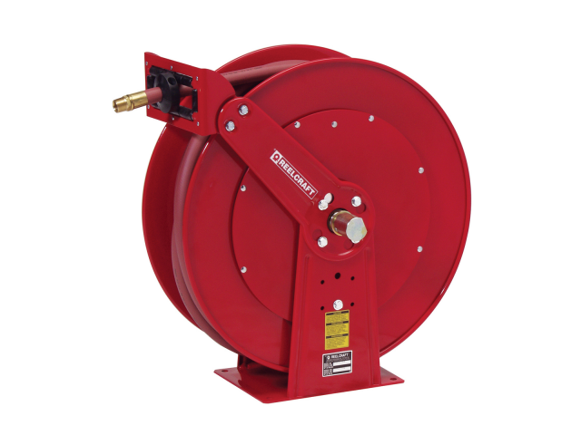 83050OLP - 3/4"X50' Air/Water Spring Reel with Hose