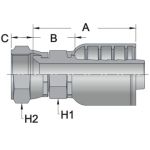 FJIS7 - Female JIS - Maverick 7 Series Crimp Fitting