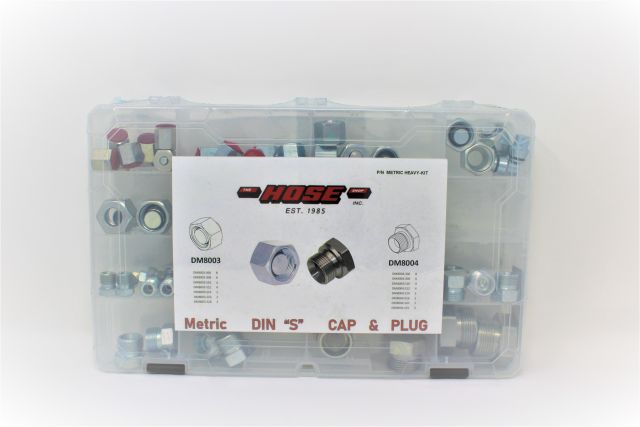 Metric DIN Heavy Cap & Plug Kit