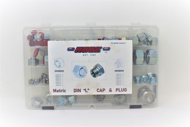 Metric DIN Light Cap & Plug Kit